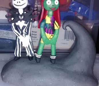 Jack Skelllington and Sally