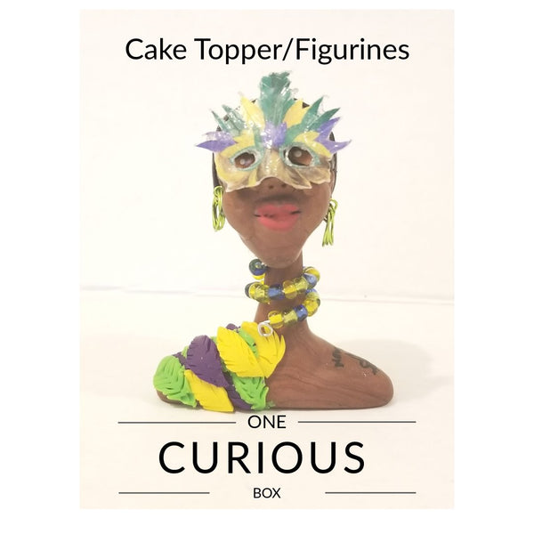 One Curious Box - Cake Topper