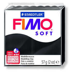 FIMO Soft - Black, 2 oz.