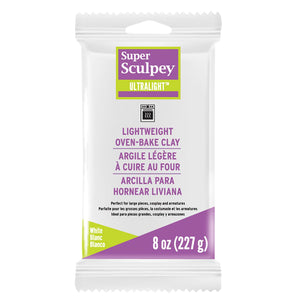 Super Sculpey Ultralight - White, 8 oz.
