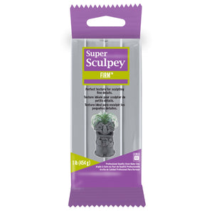 Super Sculpey - Firm Gray, 1 lb.