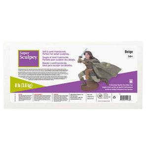 Super Sculpey - Beige, 8 lb.