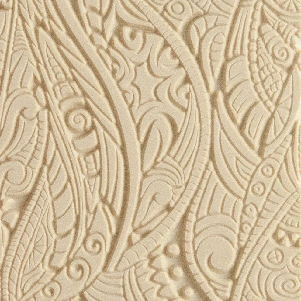Texture Tiles - Tribal Zen Multi-Tangle Embossed