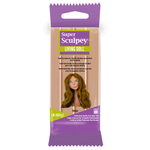 Super Sculpey - Living Doll Beige, 1 lb