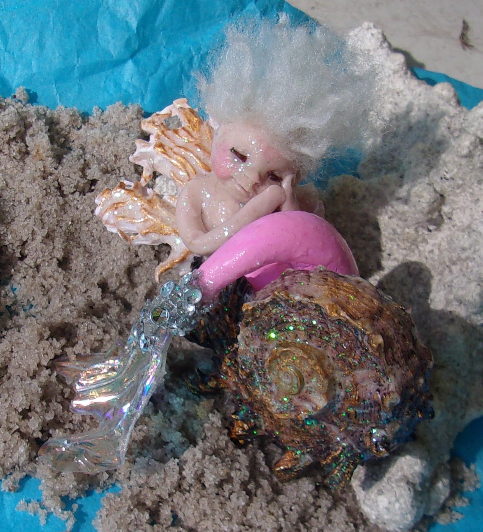 Mermaid in the Sand