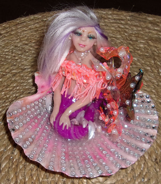 Elegant Pink Mermaid