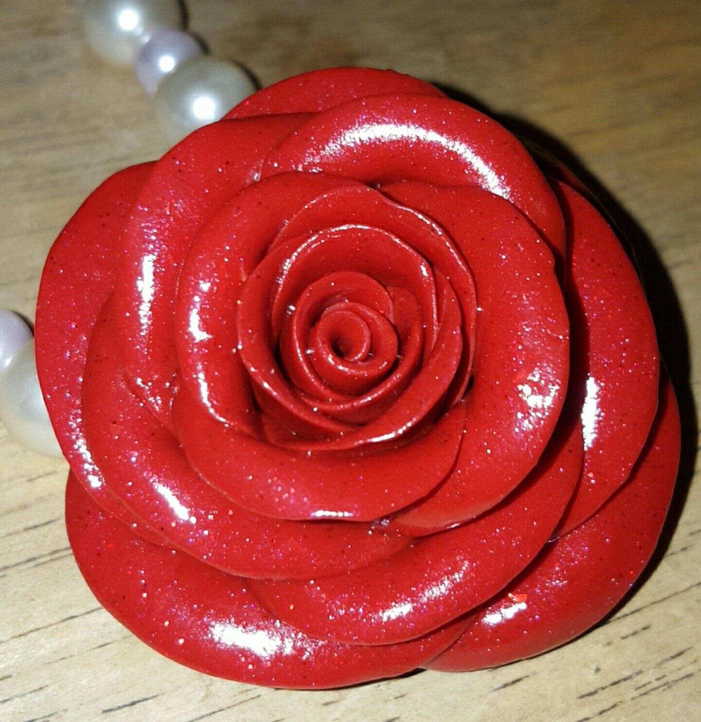 Red Clay Roses Red Rose – Polymer Clay Superstore