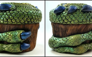 Woodland Dragon Jar