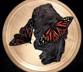 Butterflies on a Rock