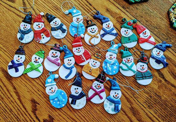 Snowmen Ornaments