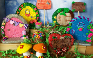 Colorful Fairy Garden