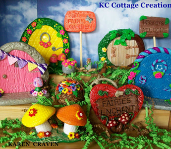 Colorful Fairy Garden