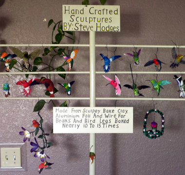 Hummingbird Sculptures