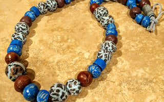 Blue & Brown Necklace