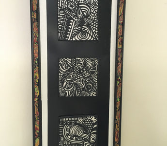 Black and White Wall Hanging