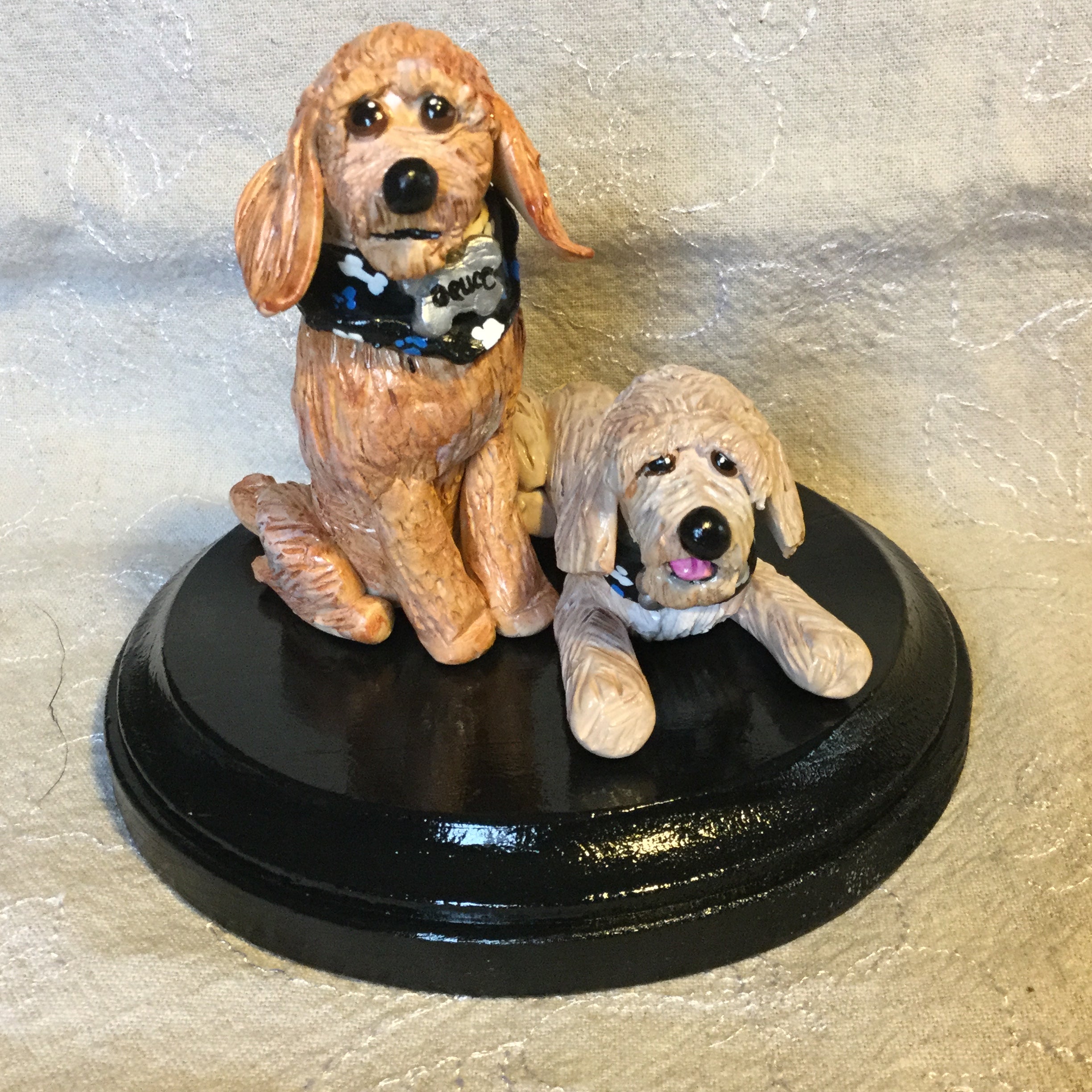 Dog Statues Polymer Clay Superstore