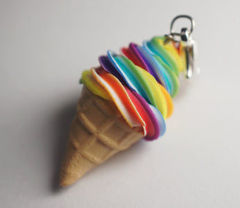 Rainbow Soft Serve