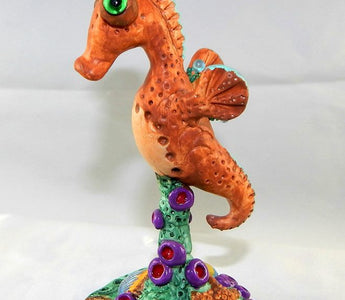 Orange Seahorse