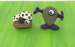 Sculpey III Pet Rocks (Amy Koranek)