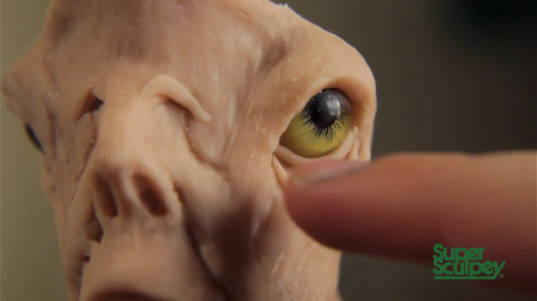 Sculpting A Creature Bust With Super Sculpey 