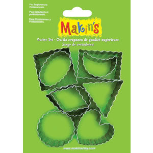 Clay Cutter Set - Crinkle