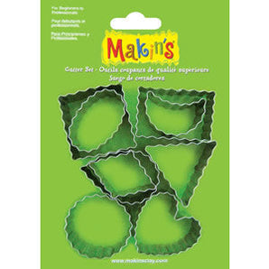 Clay Cutter Set - Crinkle