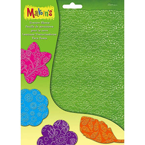 Large Clay Texture Sheets - Floral