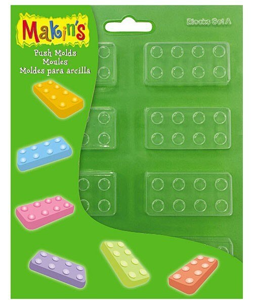 Clay Push Molds - Blocks