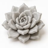 FIMO Leather Effect - Dove, 2 oz clay flower render