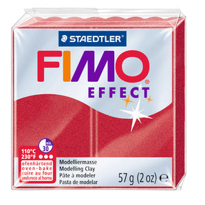 FIMO Effect -- Ruby Red Metallic, 2 oz