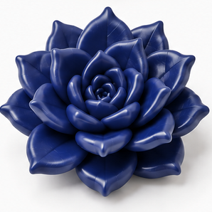 FIMO Soft - Windsor Blue, 2 oz. clay flower render