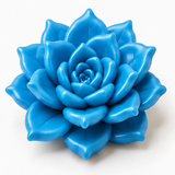 FIMO Soft - Pacific Blue, 2 oz. clay flower render