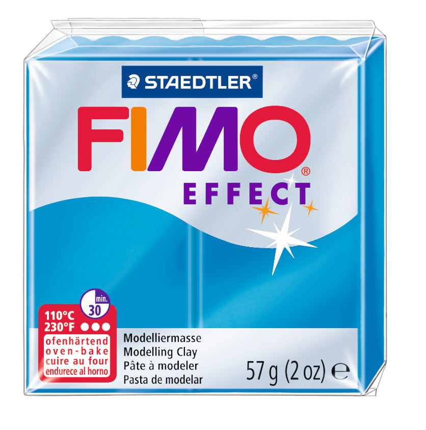 FIMO Effect - Blue Translucent, 2 oz