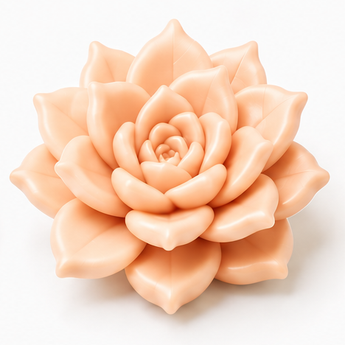 FIMO Soft - Pale Pink, 2 oz. clay flower render