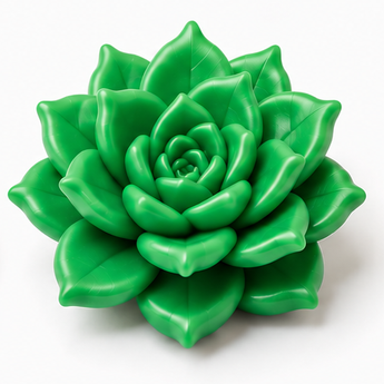 FIMO Soft - Emerald, 2 oz. clay flower render