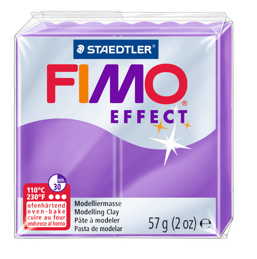 FIMO Effect - Lilac Translucent, 2 oz