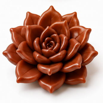 FIMO Soft - Caramel, 2 oz clay flower render