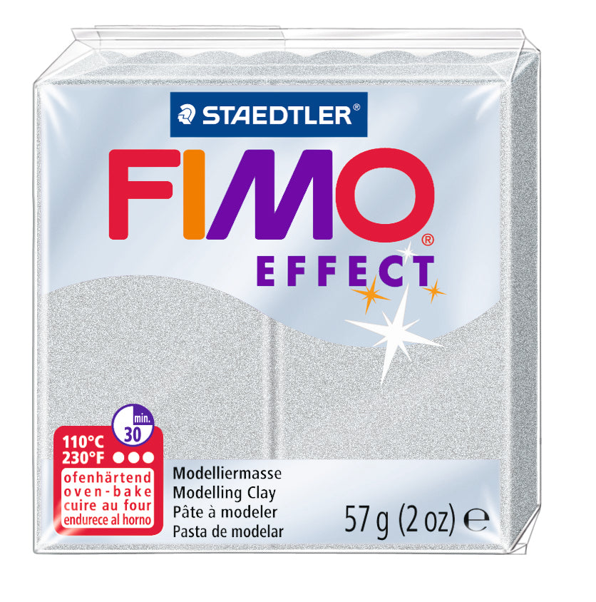 FIMO Effect - Silver Metallic, 2 oz