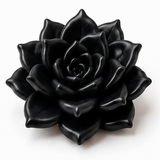 FIMO Soft - Black, 2 oz clay flower render