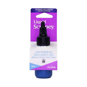 Liquid Sculpey - Navy Metallic, 1 oz