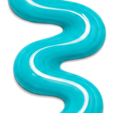 Liquid Sculpey - Turquoise, 1 oz swirl render