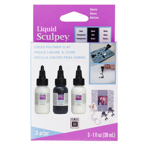 Liquid Sculpey - Basic Colors Multi Pack