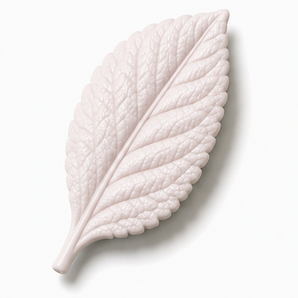 Cernit Pearl - White clay flower render