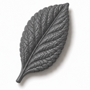 Cernit Pearl Black clay flower render