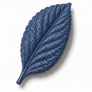 Cernit Pearl Blue clay flower render