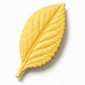 Cernit Pearl - Yellow clay flower render