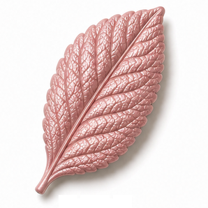 Cernit Metallic - Pink Gold clay flower render