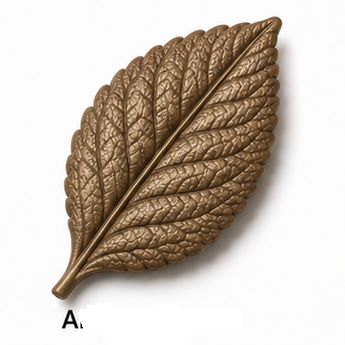 Cernit Metallic - Antique Bronze clay flower render