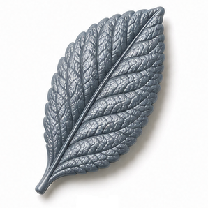 Cernit Metallic - Steel clay flower render