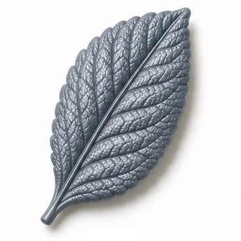 Cernit Metallic - Steel clay flower render